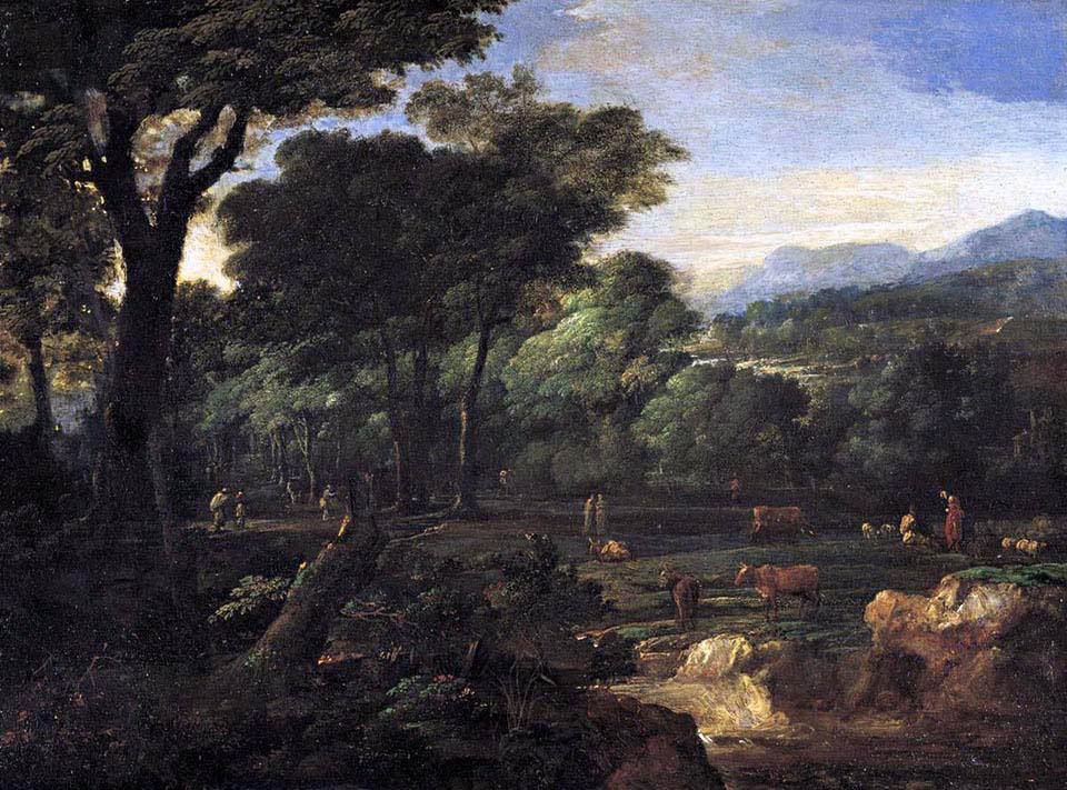 Pastoral landscape